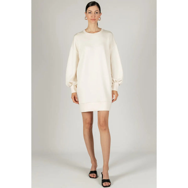 P. Cill Butter Modal Dropped Shoulder Dress