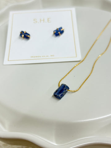 S.H.E Kayanite Necklace/ Earrings