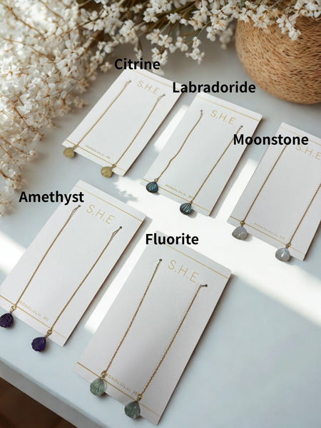 Shell Stone Earrings