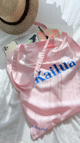 muse kailua オリジナル🩵Kailua Tote🩵　日本国内発送　＊発送は8/16以降から順になります🙇