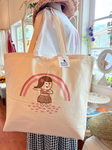 Wimini Studio Hula Girl Tote
