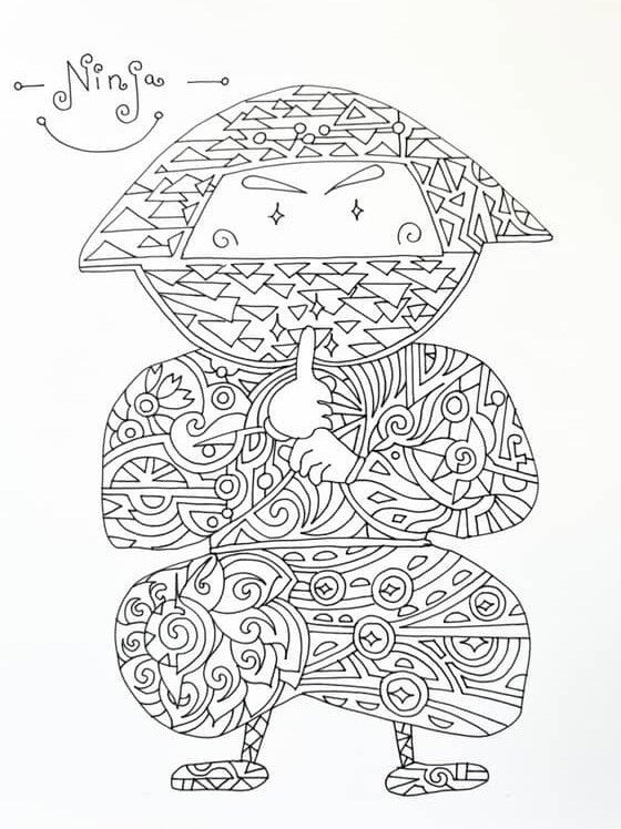 Ttegetege NURIE (Coloring art) WORKSHOP w a SPECIAL Nurie Set (Set of 2)