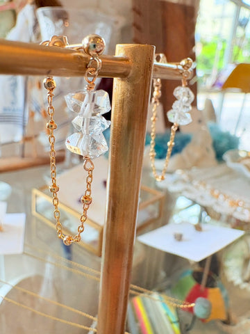 Herkimer Diamond Earrings