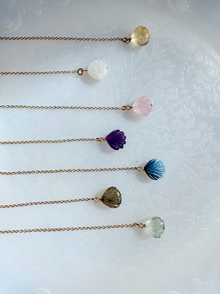 Shell Stone Earrings