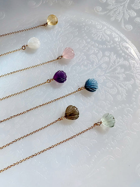 Shell Stone Earrings