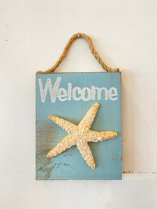 Starfish Welcome Sign